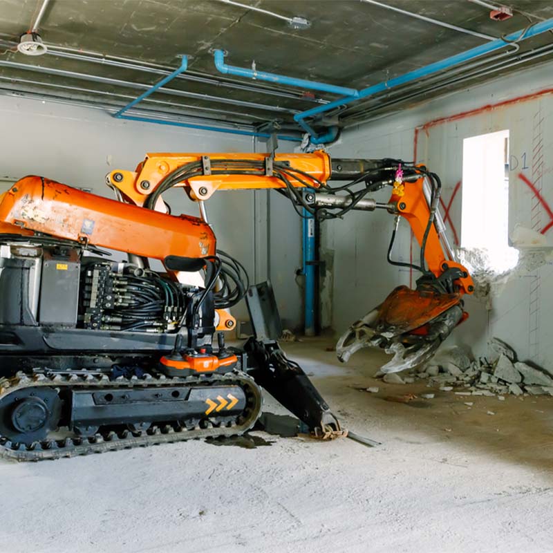 robot de demolition - OpenMur